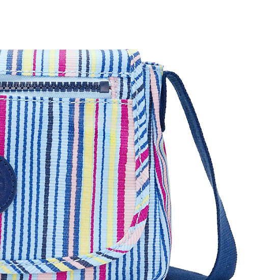 Bolsos Mini Kipling Sabian Classic Printed Crossbody Azules | MX 1340PJ